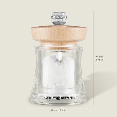 Cole & Mason Holborn Chocolate Beech Salt & Pepper Mills